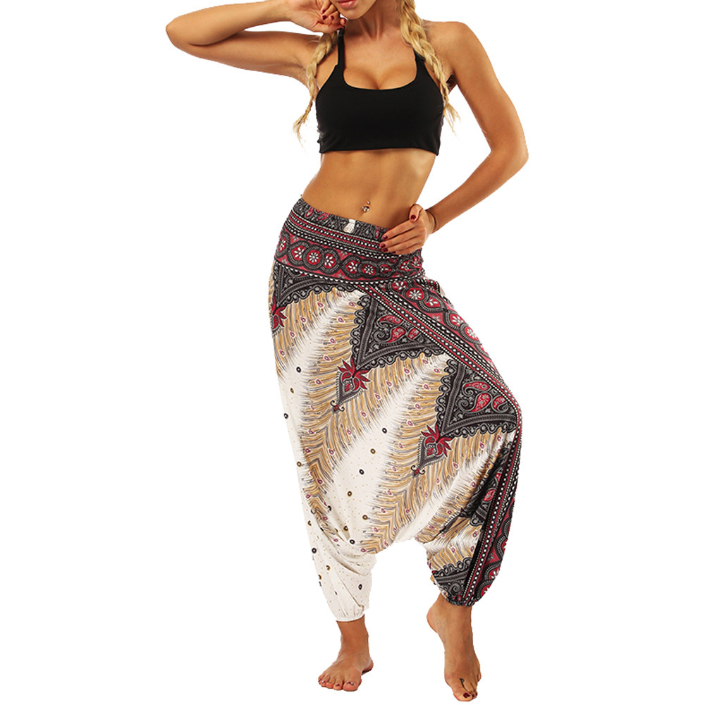 Aladdin Harem Pants Trousers, Thai Harem Pants Women